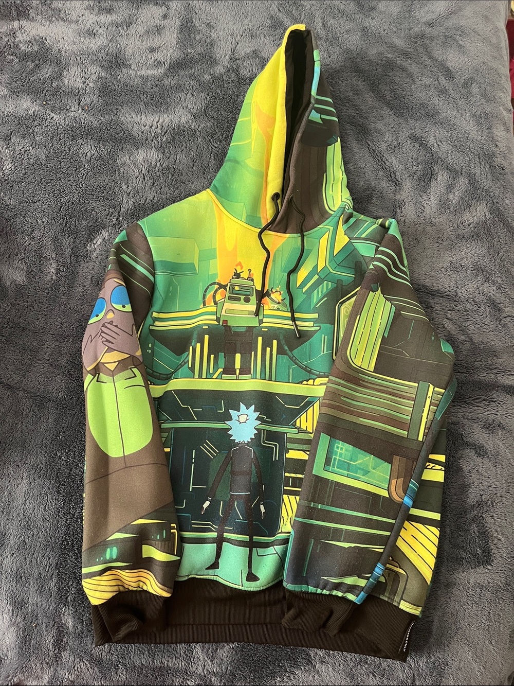 Members Only- Rick And Morty Hoodie